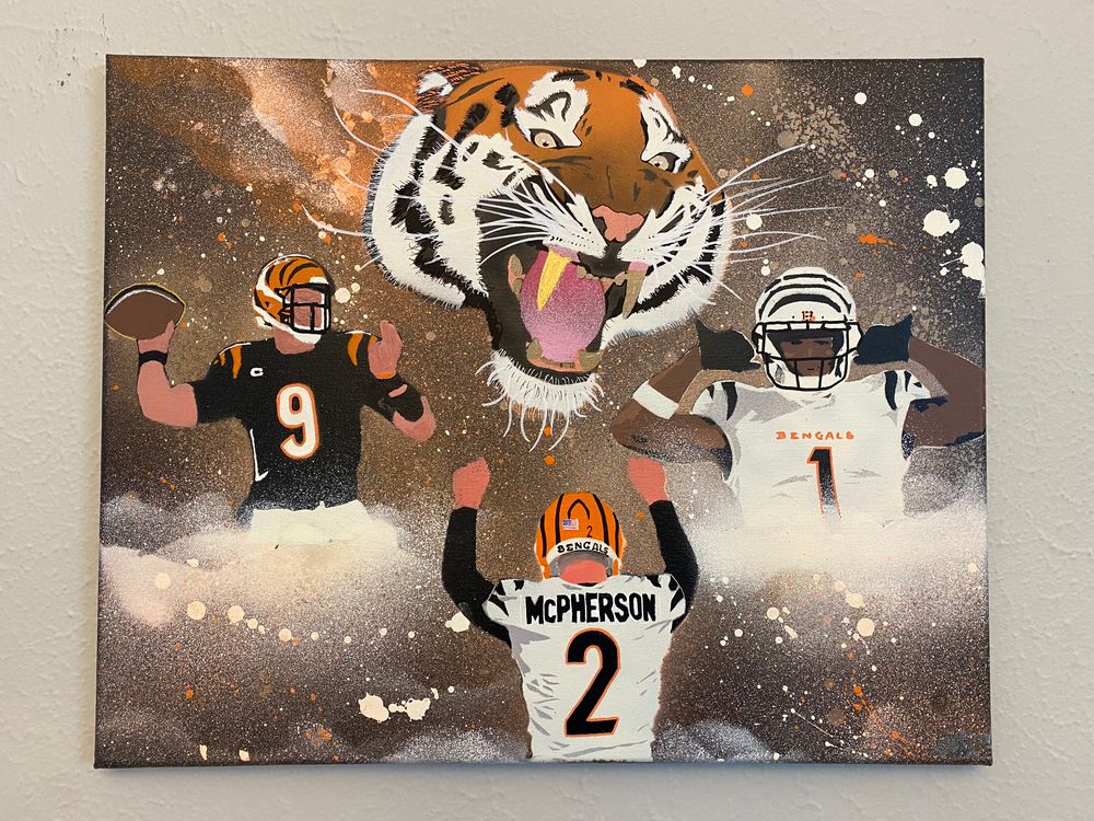 Welcome to the Jungle - Bengals Superfan Collage